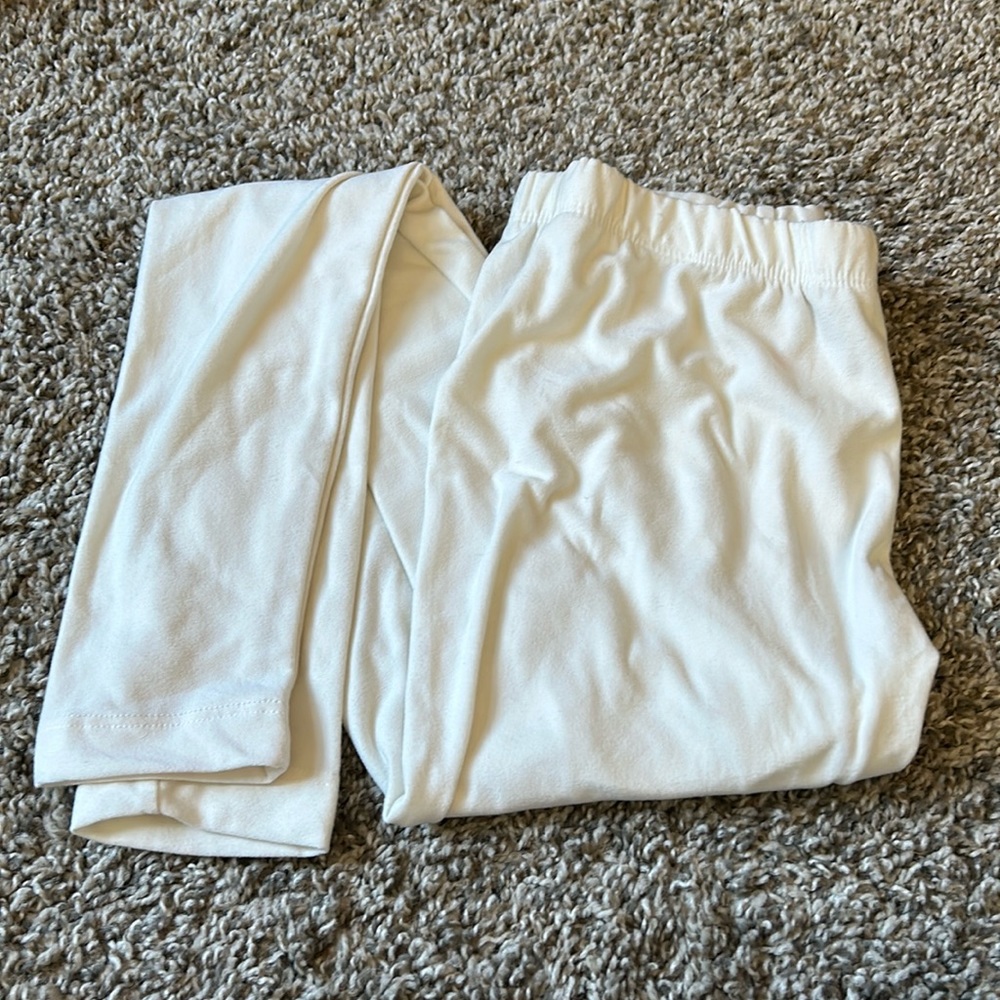 White leggings